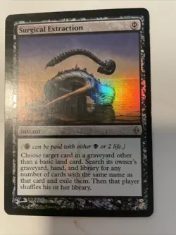Surgical Extraction – FOIL New Phyrexia MTG Card LP - Image 1