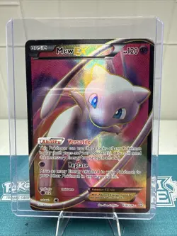 Pokemon Card Mew EX 120/124 Dragons Exalted Full Art Ultra Rare Holo 2012 - Image 1