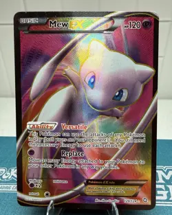 Pokemon Card Mew EX 120/124 Dragons Exalted Full Art Ultra Rare Holo 2012 - Image 2
