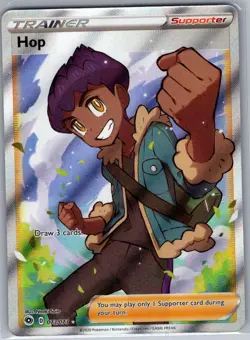 Hop (Full Art) 073/073 Champion's Path - Pokemon Card - NM - Image 1