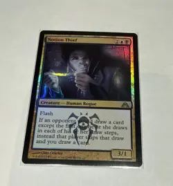 Notion Thief Dragon's Maze Foil Magic Card NM Condition, Free Shipping - Image 1