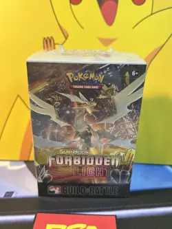 Pokemon Sun & Moon SM Sealed Forbidden Light Build and Battle Box Prerelease Kit - Image 1