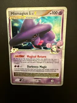 Pokemon TCG Mismagius GL LV.X Holo Card 110/111 Rising Rivals Series 110/111 - Image 2