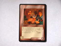 Longbottom Leaf - Middle Earth CCG card (1998 ICE) MECCG The Balrog LotR - Image 1