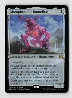 Morophon, the Boundless M Judge Promos JDG 1 NM - Image 1