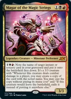 MTG - Magar of the Magic Strings - Foil, UNFINITY - Image 1
