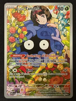 Pokemon TCG Erika's Tangela 218/217 Illustration Rare - Ascended Heroes - Fresh✅ - Image 1