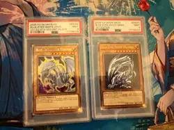 Yu-Gi-Oh! Blue-Eyes White Dragon PSA 9 Mint Condition - Image 1