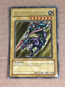 Yu-Gi-Oh! TCG : Gaia The Fierce Knight - LOB-006! ULTRA RARE! - Image 1