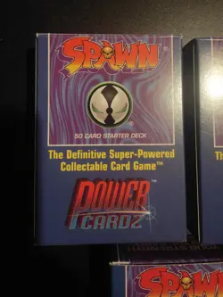 Spawn Powercardz, 3x 50 Card Starter Decks, 1995, Calibur Game Systems - Image 2