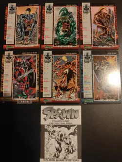 Spawn Powercardz, 3x 50 Card Starter Decks, 1995, Calibur Game Systems - Image 3