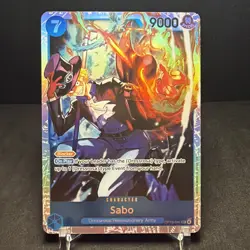 One Piece Card Game Adventure on Kami's Island - SABO SR #OP15-046 ENGLISH CCG - Image 1