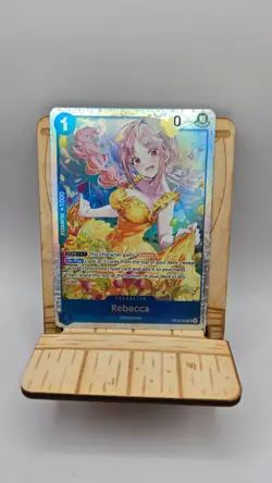 ONE PIECE TCG Rebecca OP15-053 SR Adventure on KAMI’s Island ENGLISH Foil Card - Image 1