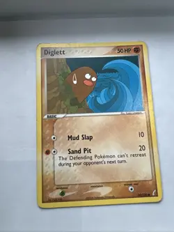 Diglett 50/100 Common Ex Crystal Guardians Pokemon Card Non Holo 2006 - Image 1