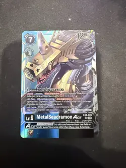 Digimon Card Game MetalSeadramon ACE EX8-026 SR Chain Of Liberation - Image 1