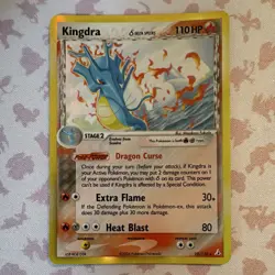 Pokemon Kingdra Delta Species 10/110 Holon Phantoms Holo Rare 110 HP 2006 Card - Image 1
