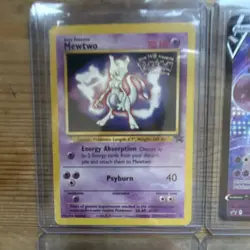 Pokemon Holo Vintage Lot - 9 Cards - Mewtwo V Misty's Dewgong Haunter TCG - Image 2