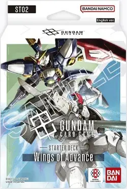 🔥Gundam Card Game - ST02 Wings of Advance Starter Deck NEW & SEALED USA SELLER - Image 1
