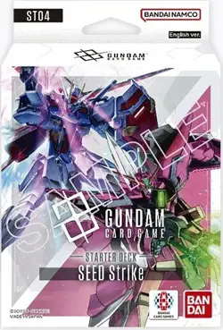 🔥Gundam Card Game - ST04 SEED Strike Starter Deck NEW & SEALED USA SELLER🔥 - Image 1