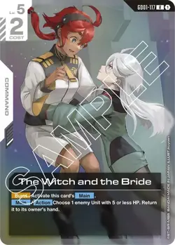 🔥Gundam Card Game The Witch and the Bride - Newtype Rising (GD01) Near Mint🔥 - Image 1