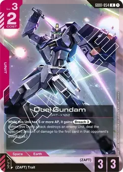 🔥Gundam Card Game Duel Gundam - Newtype Rising (GD01) Near Mint🔥 - Image 1