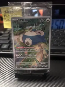 Pokemon Snorlax Promo Holo Card SVP 051 Scarlet & Violet sealed - Image 1