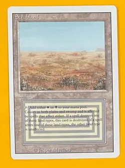 MTG SCRUBLAND Revised (OldManMTG 013-226) - Image 1