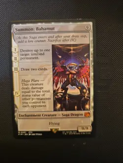 [0001] Summon: Bahamut Final Fantasy Regular, NM, Gradeable, Pack-to-Sleeve. - Image 5