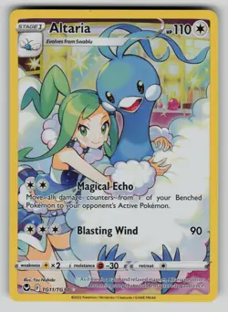 Altaria TG11/TG30 Silver Tempest Trainer Gallery Pokemon Holo NM - Image 1