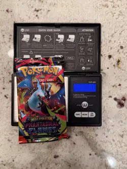 VERY HEAVY!! (22.50g) Pokemon Phantasmal Flames – Factory Sealed Booster Pack! - Image 1
