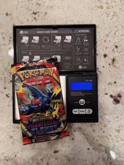 VERY HEAVY!! (22.56g) Pokemon Phantasmal Flames – Factory Sealed Booster Pack! - Image 1