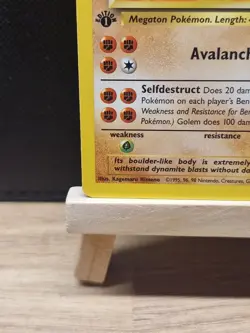 Pokemon 1999 WOTC 1st Edition Fossil Golem 36/62 - Near Mint - Image 5