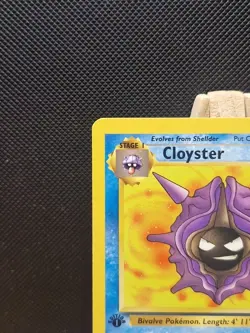 Pokemon 1999 WOTC 1st Edition Fossil Cloyster 32/62 - Near Mint - Image 3
