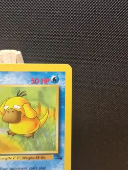 Pokemon 1999 WOTC 1st Edition Fossil Psyduck 53/62 - Near Mint - Image 4