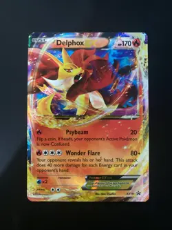 Pokemon TCG Delphox EX XY19 Black Star Promo - Image 1