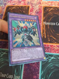 Yu-Gi-Oh! Gladiator Beast Gyzarus DUSA-EN071 Ultra Rare 1st Edition Near Mint - Image 2