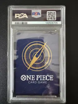 PSA 10 TRAFALGAR LAW TREASURE RARE (ST10-010)(TR)(OP07) One Piece Card - Image 2