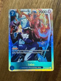 Sabo OP15-046 Super Rare Adventure on Kami's Island Foil Near Mint - Image 1