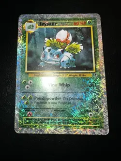 Pokemon TCG Ivysaur Legendary Collection 2002 Reverse Holo Card 47/110 - Image 1