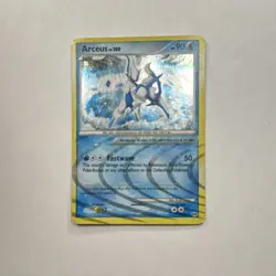 Pokemon Arceus AR4 Arceus Holo Rare Basic Fastwave 90 HP TCG Card - Image 1