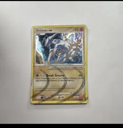 Pokemon Arceus AR4 Arceus Holo Rare Basic Fastwave 90 HP TCG Card - Image 3