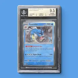BGS 9.5 ✨ Gyarados Holo Rare NM 130/165 Scarlet & Violet 151 Pokemon Card - Image 1