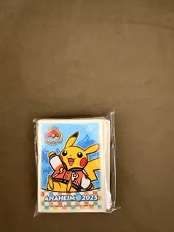 2025 Pokemon World Championships Competitor Sleeves Anaheim California Worlds - Image 1
