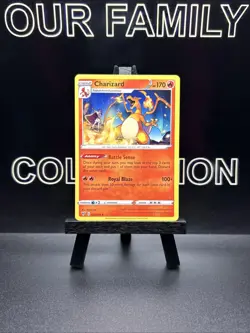 Charizard 025/185 Swsh04 Vivid Voltage Regular Pokemon Card NM - Image 1