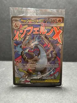 SEALED Pokemon Mega Charizard X ex MEP EN 023 Mint UPC Promo - Image 1
