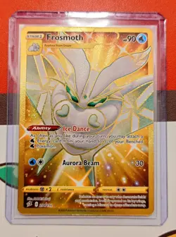 Frostmoth (Gold Secret Rare) - 204/192 - Rebel Clash - Pokemon TCG - Image 1