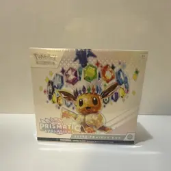 Pokemon TCG Prismatic Evolutions Elite Trainer Box 9 Booster Packs Eevee - Image 1