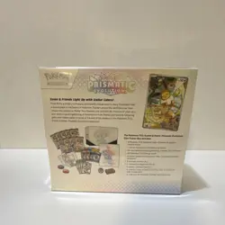 Pokemon TCG Prismatic Evolutions Elite Trainer Box 9 Booster Packs Eevee - Image 2
