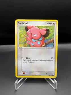 Pokemon Snubbull 74/115 – EX Unseen Forces (2005) – Holo – LP/MP - Image 1