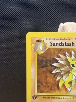 Pokemon 1999 WOTC 1st Edition Fossil Sandslash 41/62 - Near Mint - Image 3